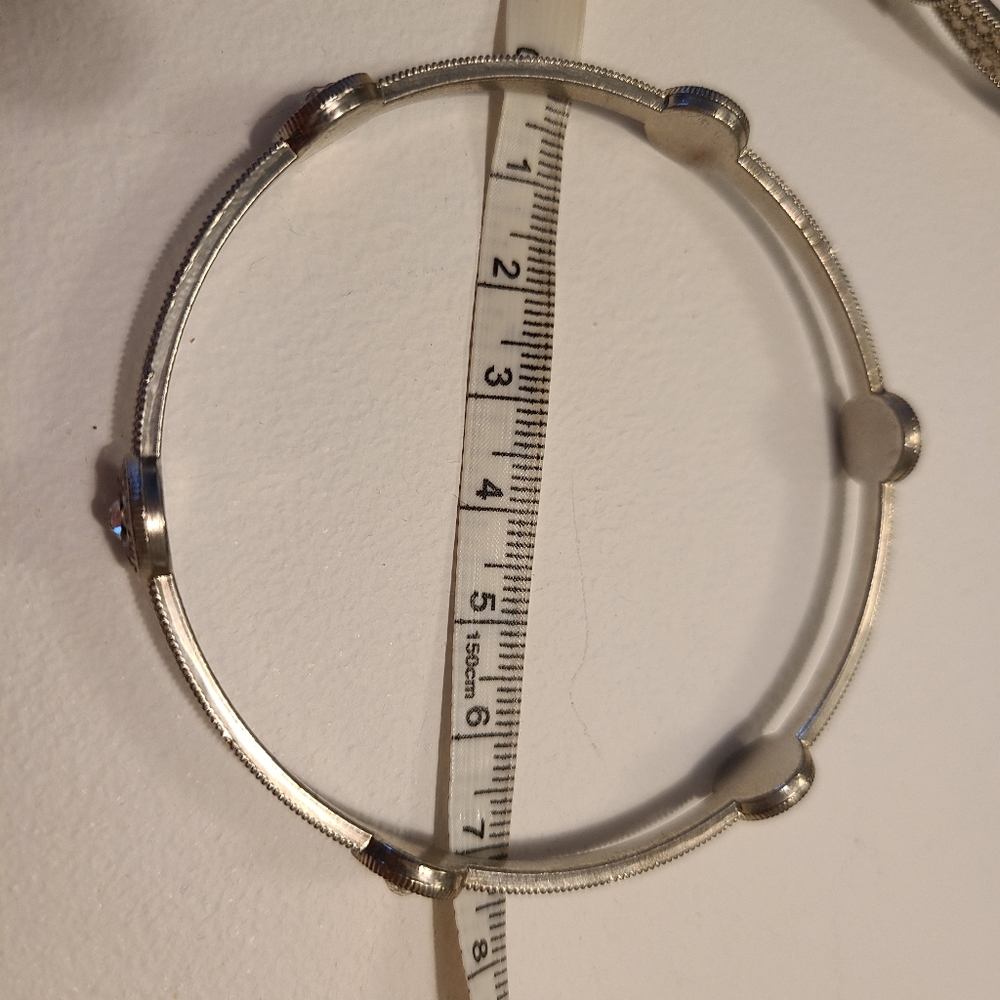 3 Rhinestone Bangles - Picture 3 of 3